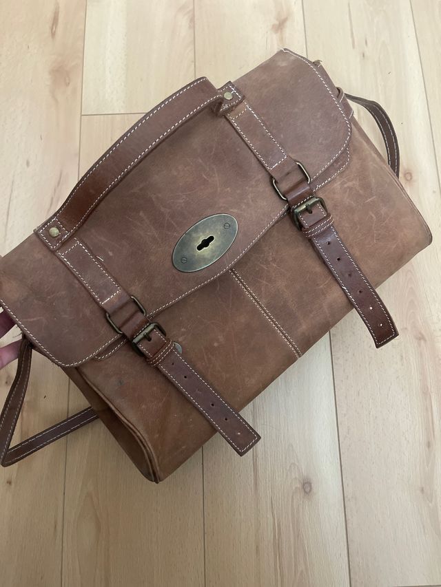 Bolso de piel grande