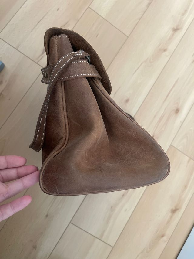 Bolso de piel grande