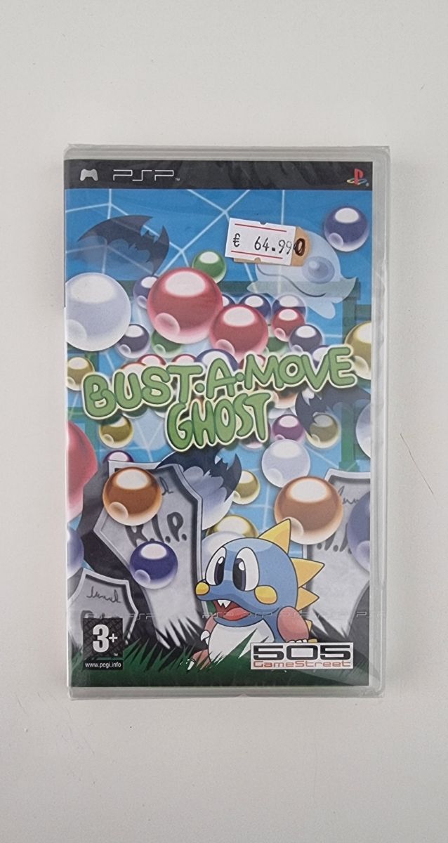 Bust a Move Ghost D1 Ed Ita PSP Nuovo Sigillato Mo