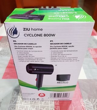 Secador De Viaje De Cabello Ziu Cyclone NUEVO de segunda mano por 5 EUR en  Sant Cugat del Vallès en WALLAPOP