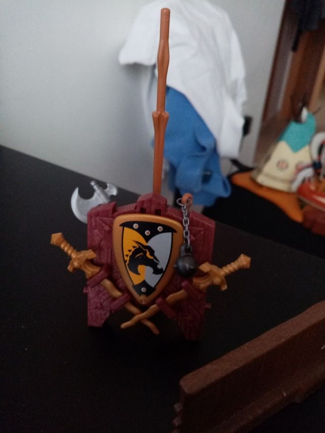 Playmobil caballero de la orden del caballo grande