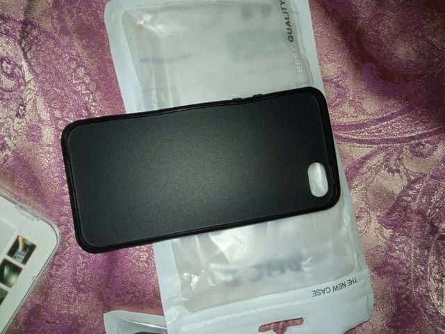 2 fundas+protector Iphone