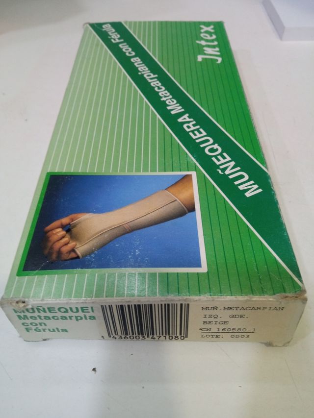 Muñequera metacarpiana