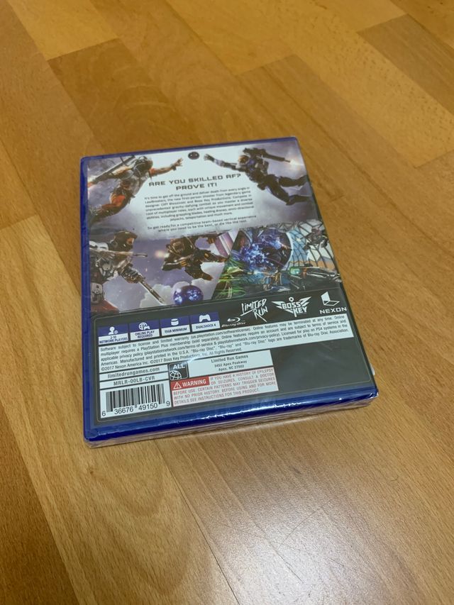 Law Breakers Playstation 4 Limited Run Nuevo