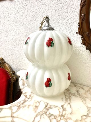 GRAN LÁMPARA VINTAGE DE OPALINA