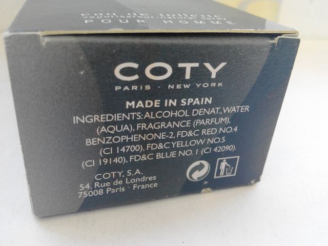 COLONIA GAUDI 100 ML VAPORIZADOR - COTY - NUEVA