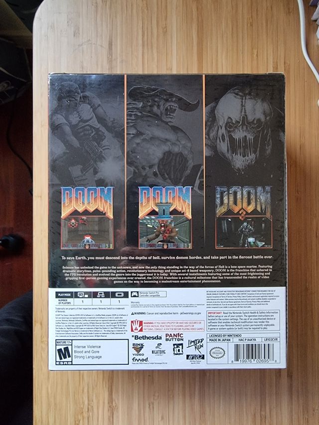 DOOM The Classics Switch