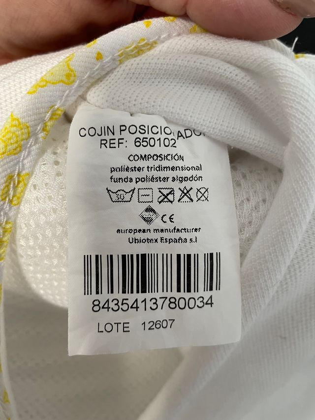 Cojín plagiocefalia