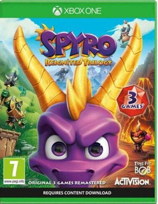 XBOX ONE SPYRO REIGNITED TRILOGY FRANCES 3 JUEGOS