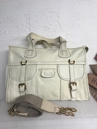 BOLSO DOLCE&GABBANA BLANCO GRANDE