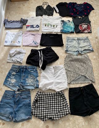 Lote ropa mujer talla XS\\/S de segunda mano en Amposta en WALLAPOP