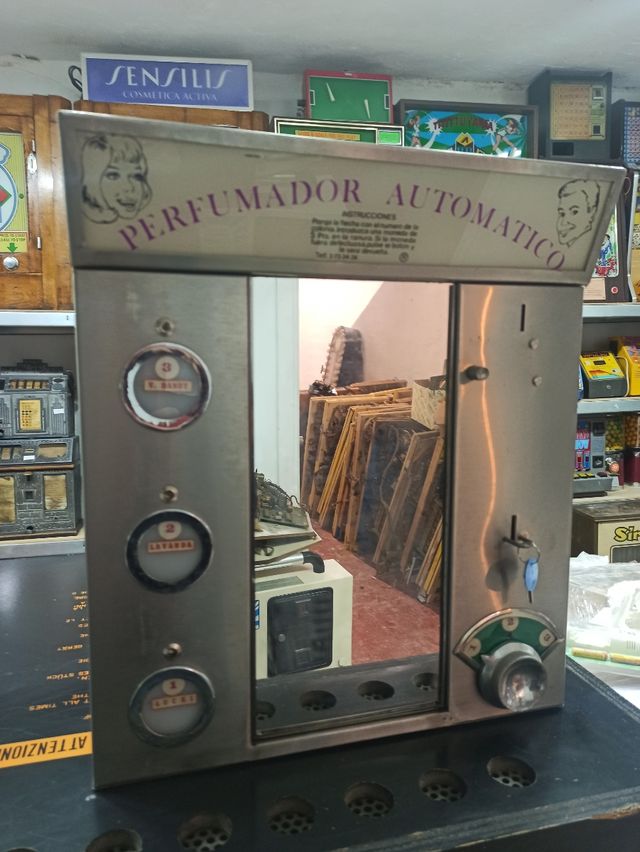 perfumador automatico antiguo vintage