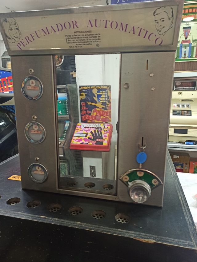perfumador automatico antiguo vintage