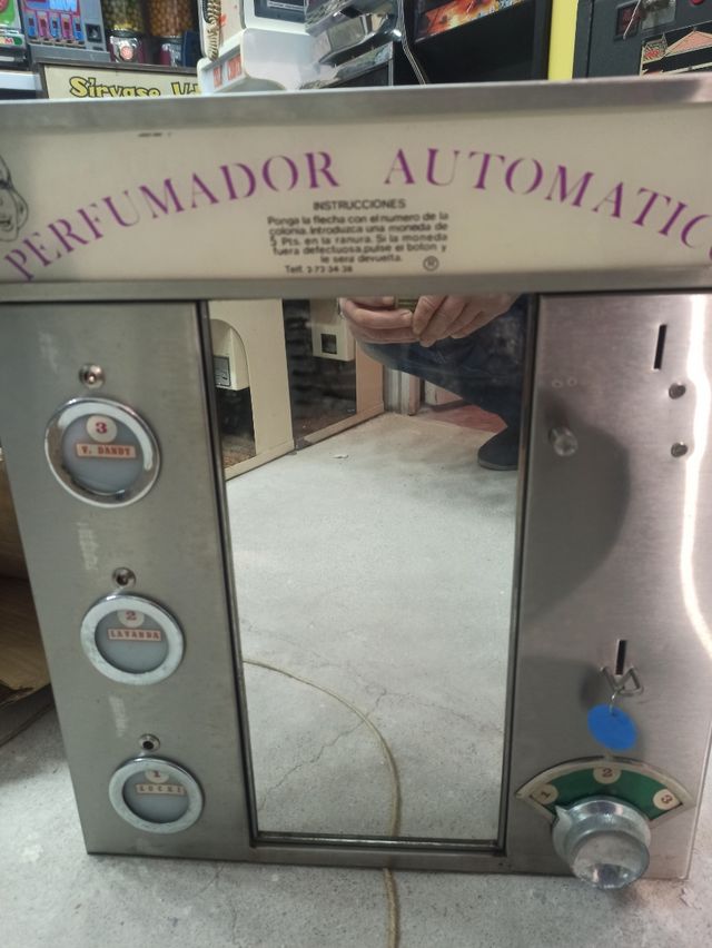 perfumador automatico antiguo vintage