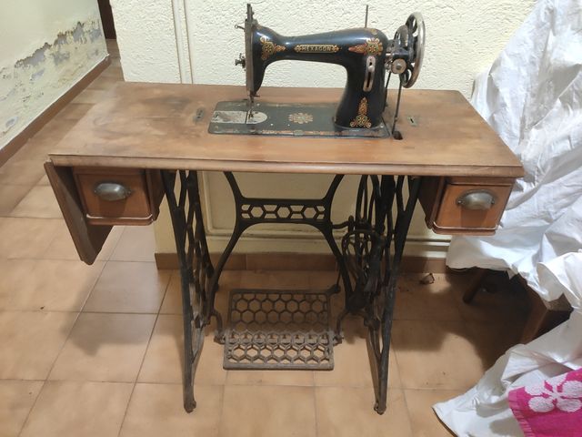maquina coser singer hexagon