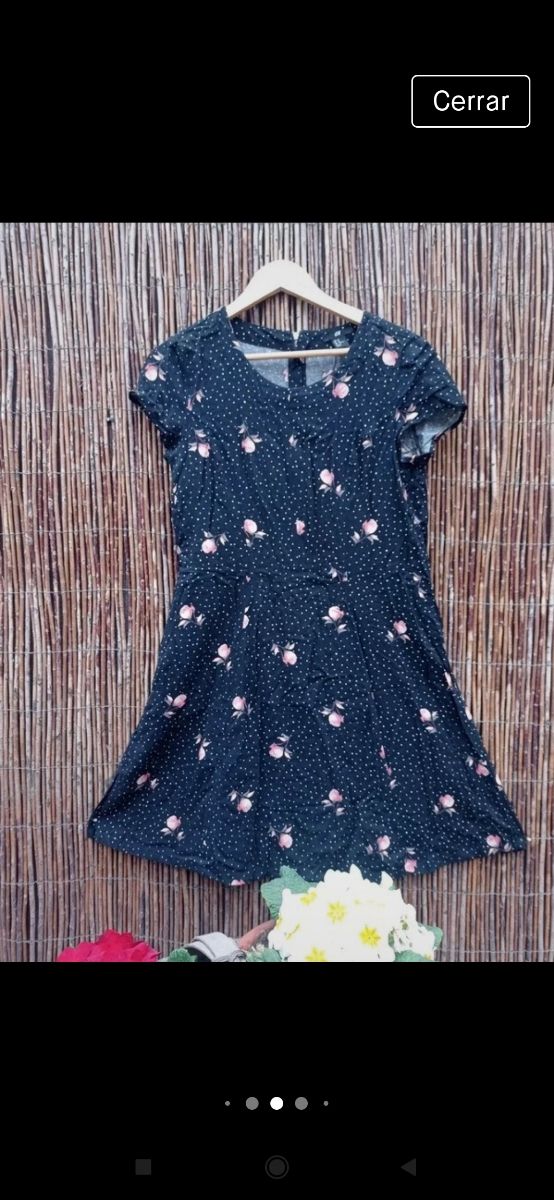 Vestido con vuelo estilo Vintage H&M