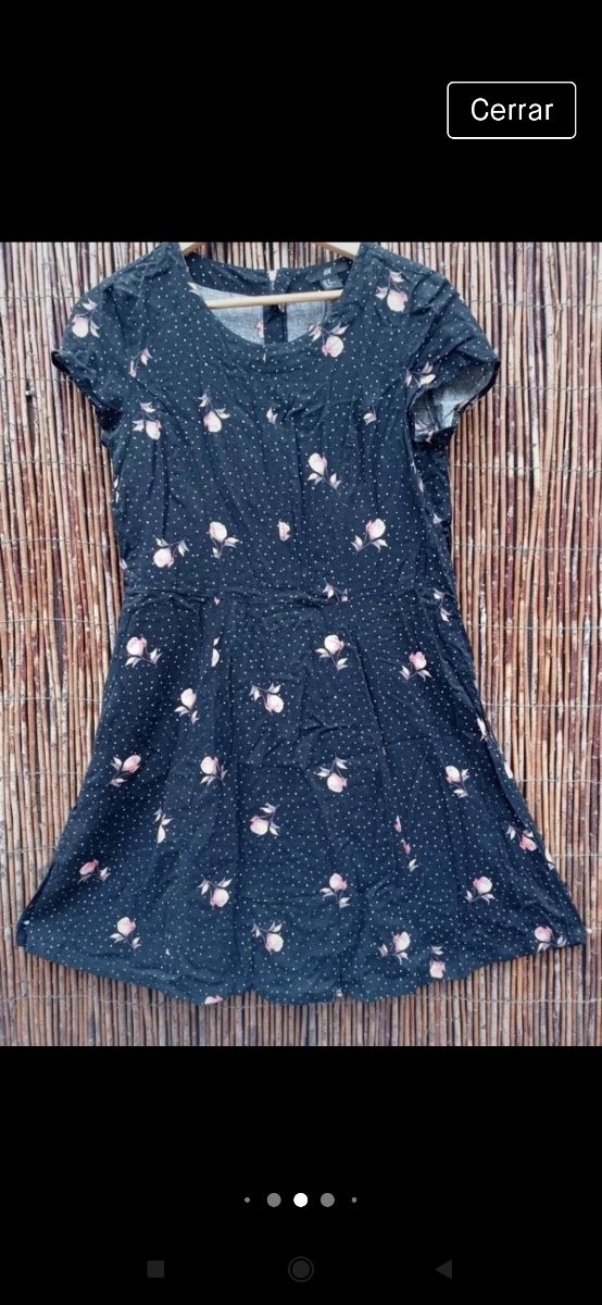 Vestido con vuelo estilo Vintage H&M