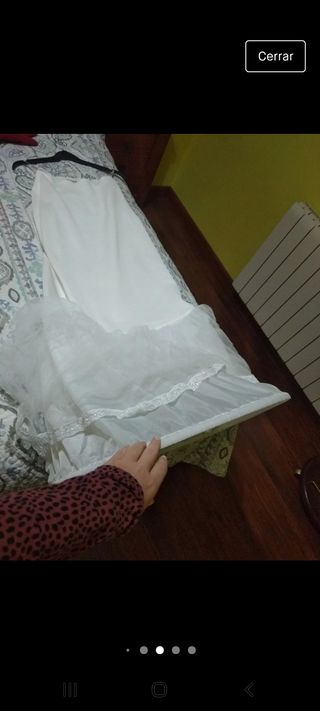Can can cancan neopreno vestido corte sirena novia de segunda mano por 50  EUR en Maliaño en WALLAPOP