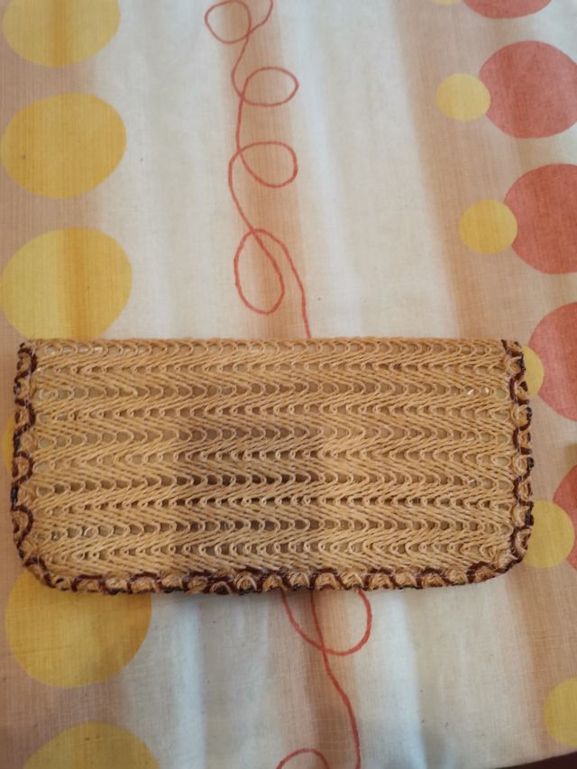 BOLSO DE MANO CUERDA NATURAL