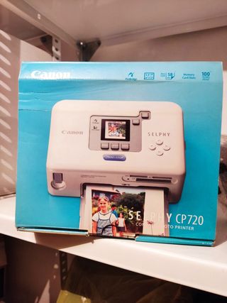 Canon selphy cp-720 impresora fotográfica de segunda mano por 49 EUR en  Palma de Mallorca en WALLAPOP