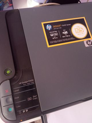 Impresora Hp Deskjet F2420 de segunda mano por 19 EUR en San Roque en  WALLAPOP