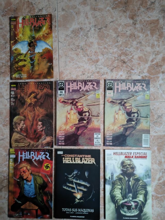 hellblazer miedo y odio.