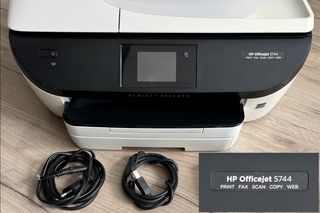 Impresora color HP Officejet 5744 de segunda mano por 33,99 EUR en Madrid  en WALLAPOP