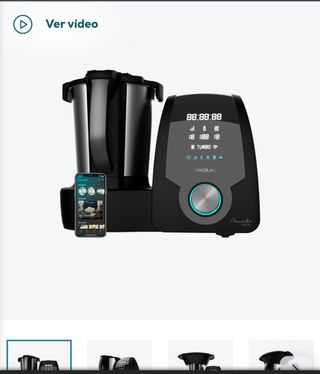 Robot de cocina Rumba de Cecotec nuevo de segunda mano por 200 EUR en Elda  en WALLAPOP
