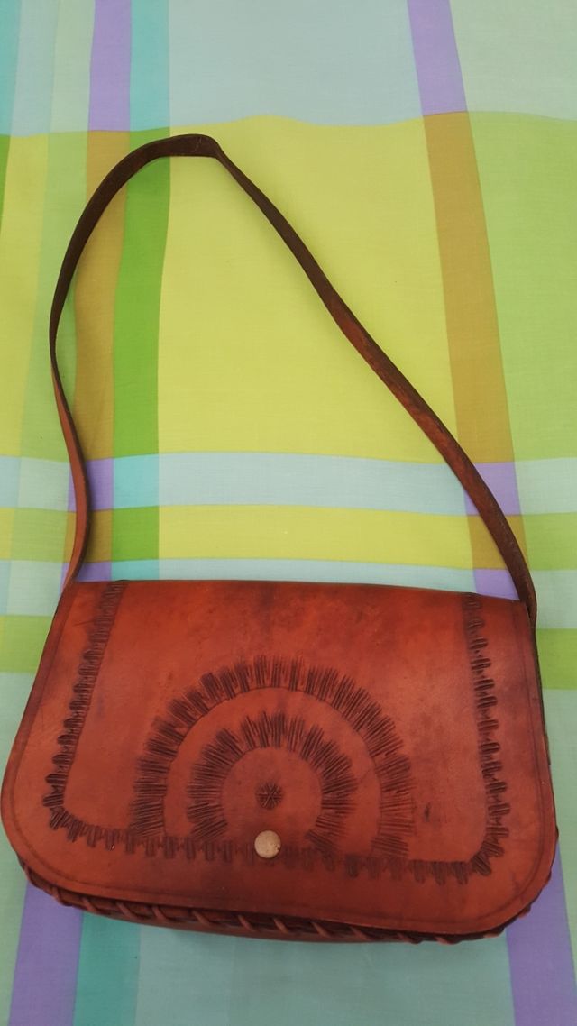 Bolso de cuero vintage