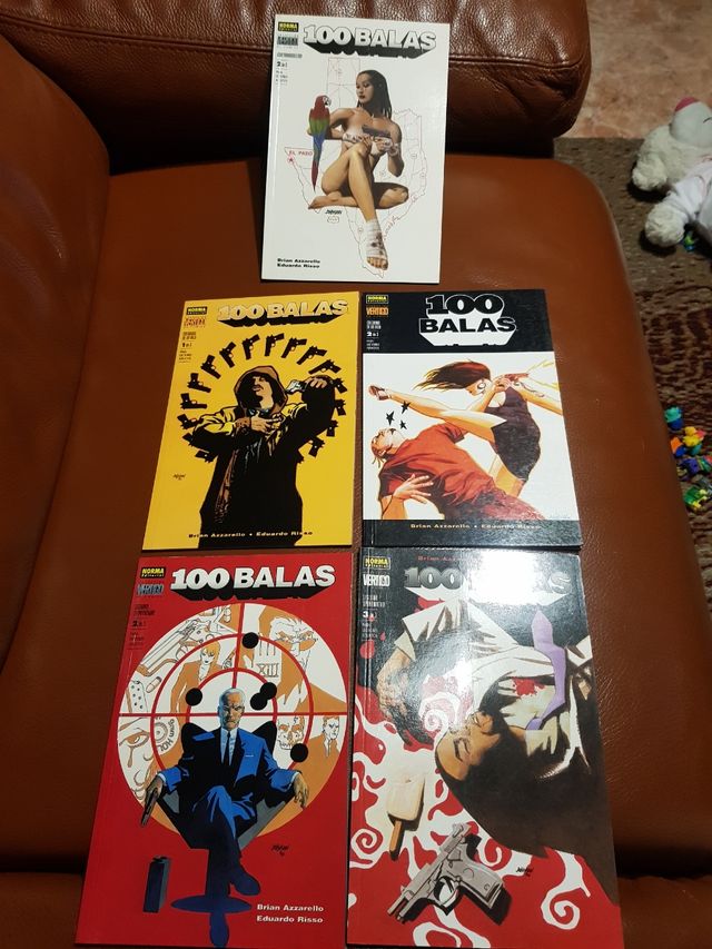 comic 100 balas números sueltos.