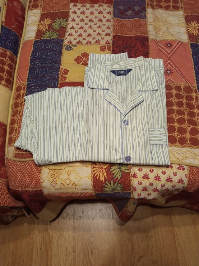 Pijama de hombre de rayas