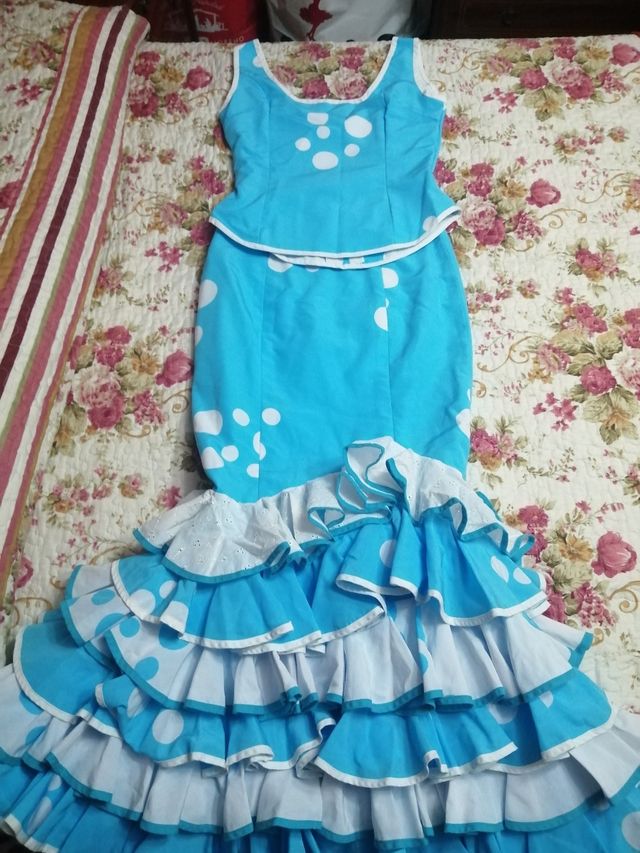 falda+corpiño flamenca