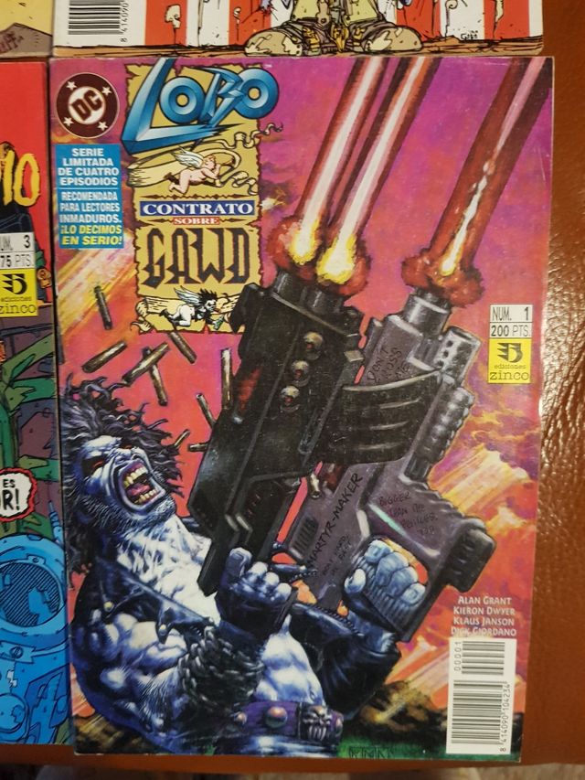 comic lobo varios