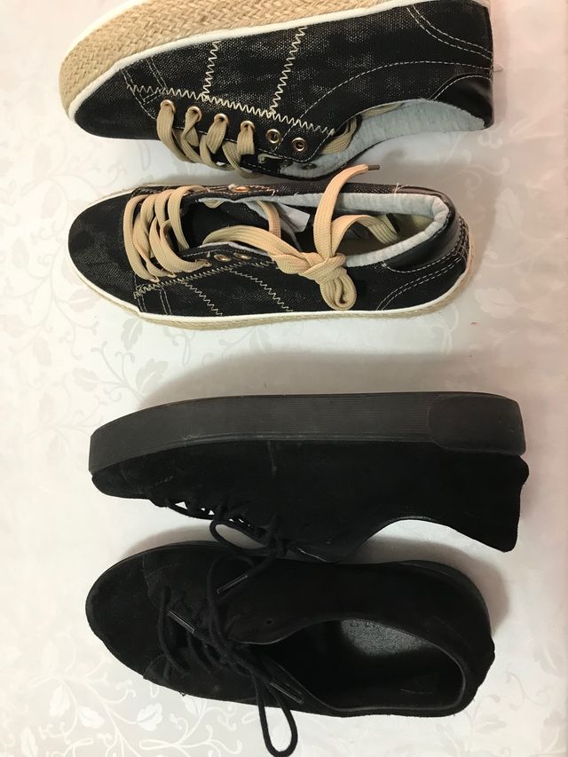 2 pares de zapatos número 40