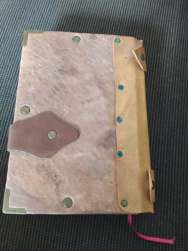 diario de apecto envejecido