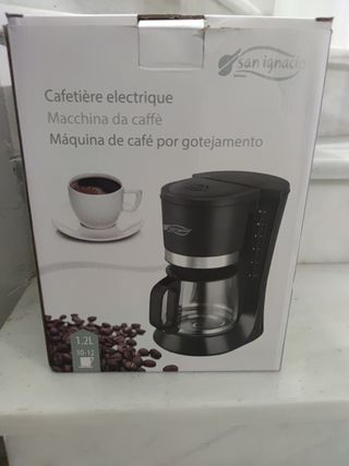 Cafetera San Ignacio Bolonia Silicona Aluminio Plateado (12 Tazas)