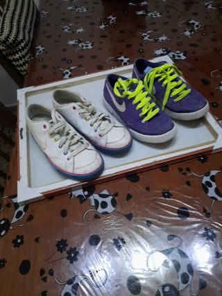 2x1 ZAPATILLAS NIKE ORIGINALES de segunda mano por 10 EUR en Almassera en  WALLAPOP