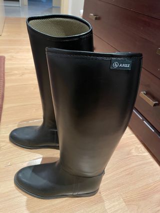 Botas de agua Aigle de segunda mano en WALLAPOP