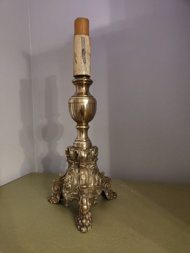 Candelabro Hachero de Altar