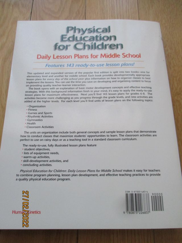 Physical education for children