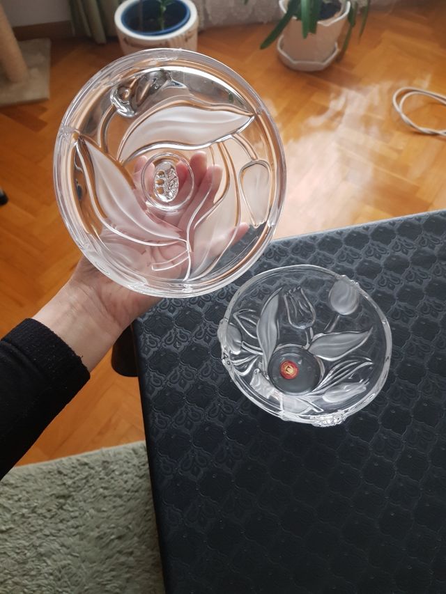 Bombonera de cristal