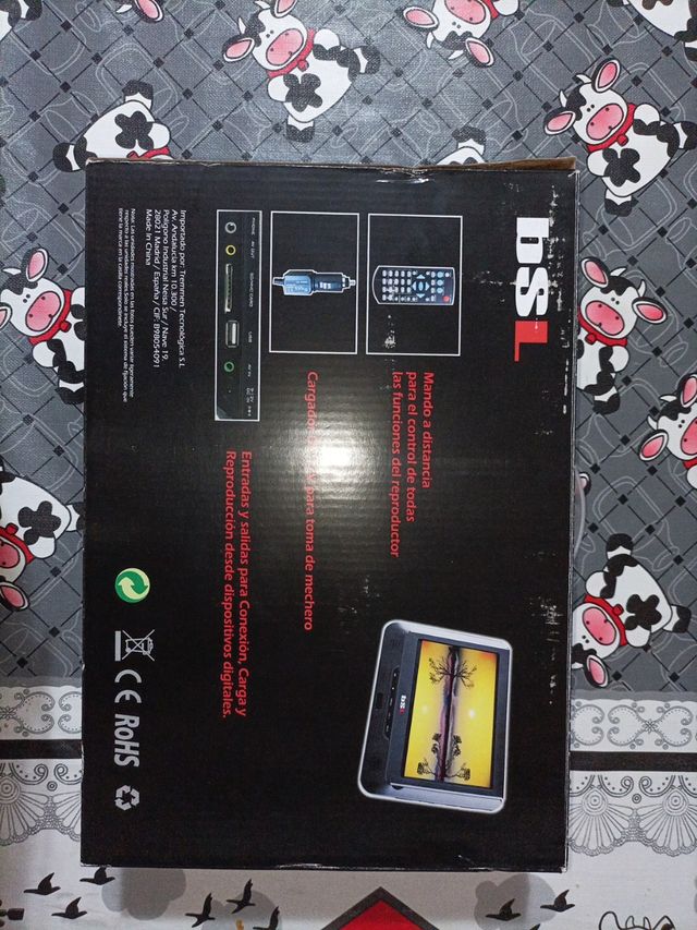 Televisión para coche , usb