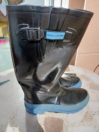 Botas de agua altas, brillantes y acolchadas Refined para mujer: Negro |  Sitio oficial de Hunter