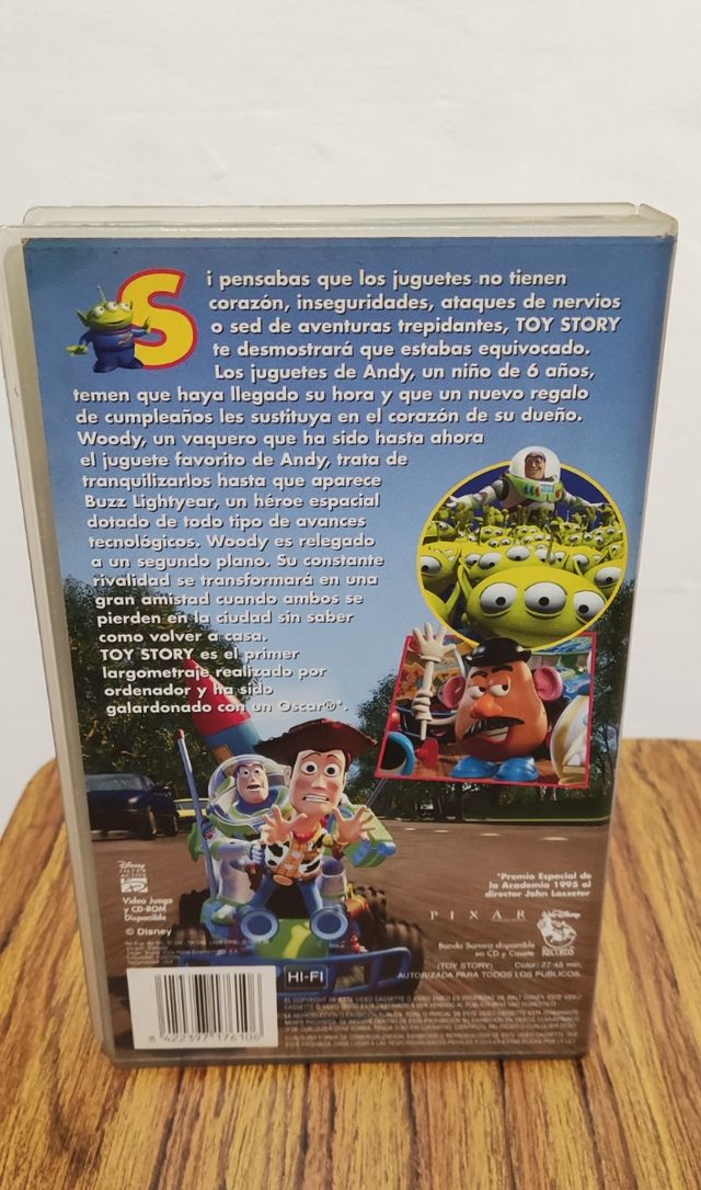 TOY STORY (JUGUETES) VHS
