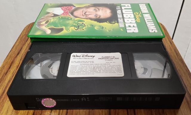 FLUBBER y el profesor chiflado VHS