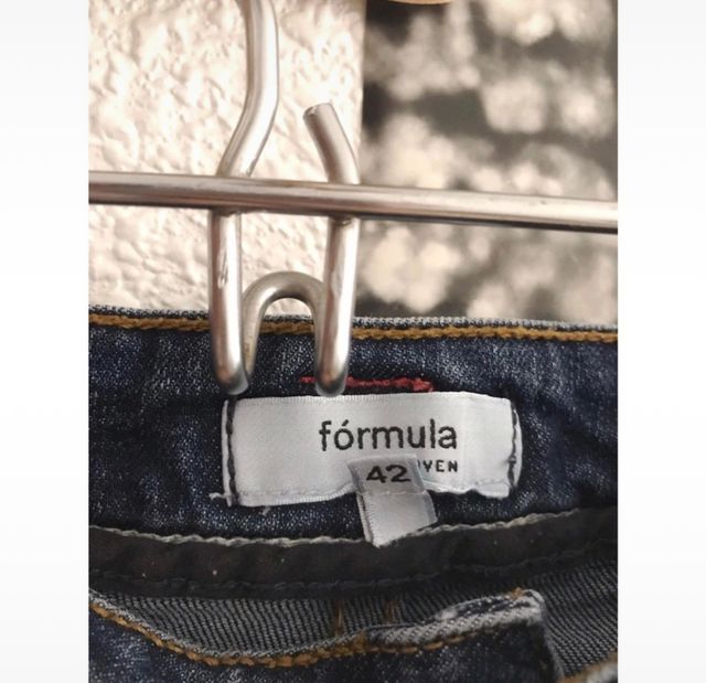 Falda denim