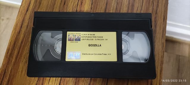 GODZILLA VHS