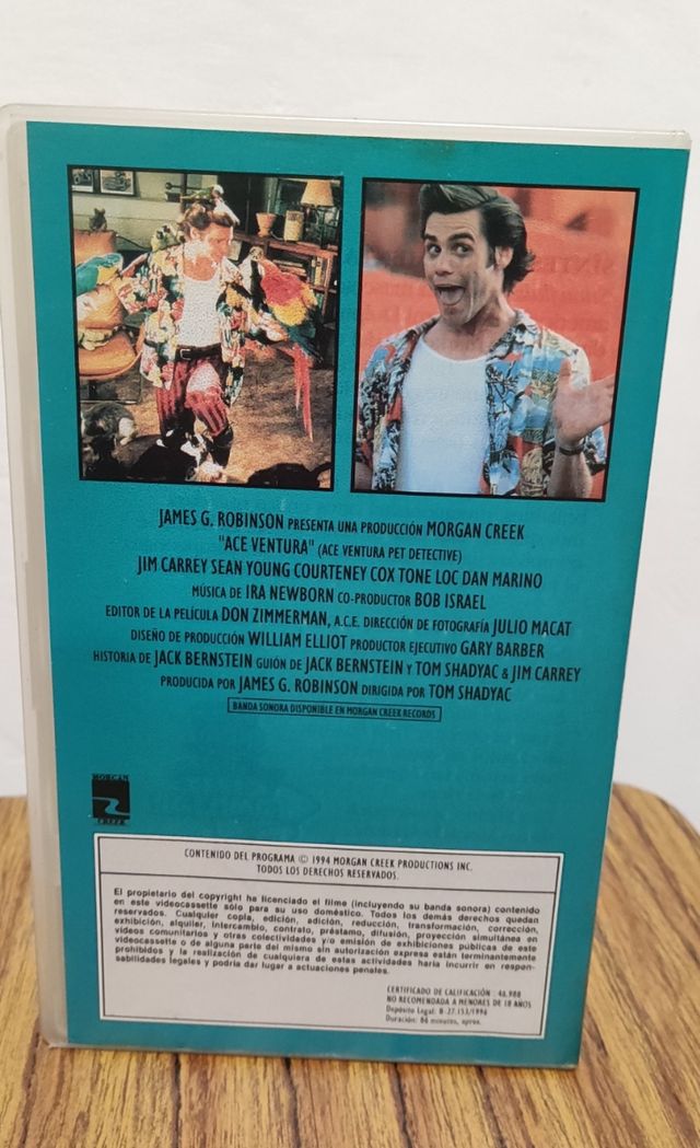 ACE VENTURA VHS