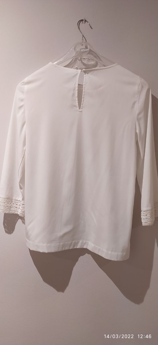Blusa blanca Sfera talla S