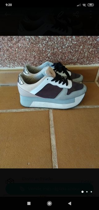 Zapatillas plataforma Lefties de segunda mano por 6 EUR en Sant Joan  d\\'Alacant en WALLAPOP